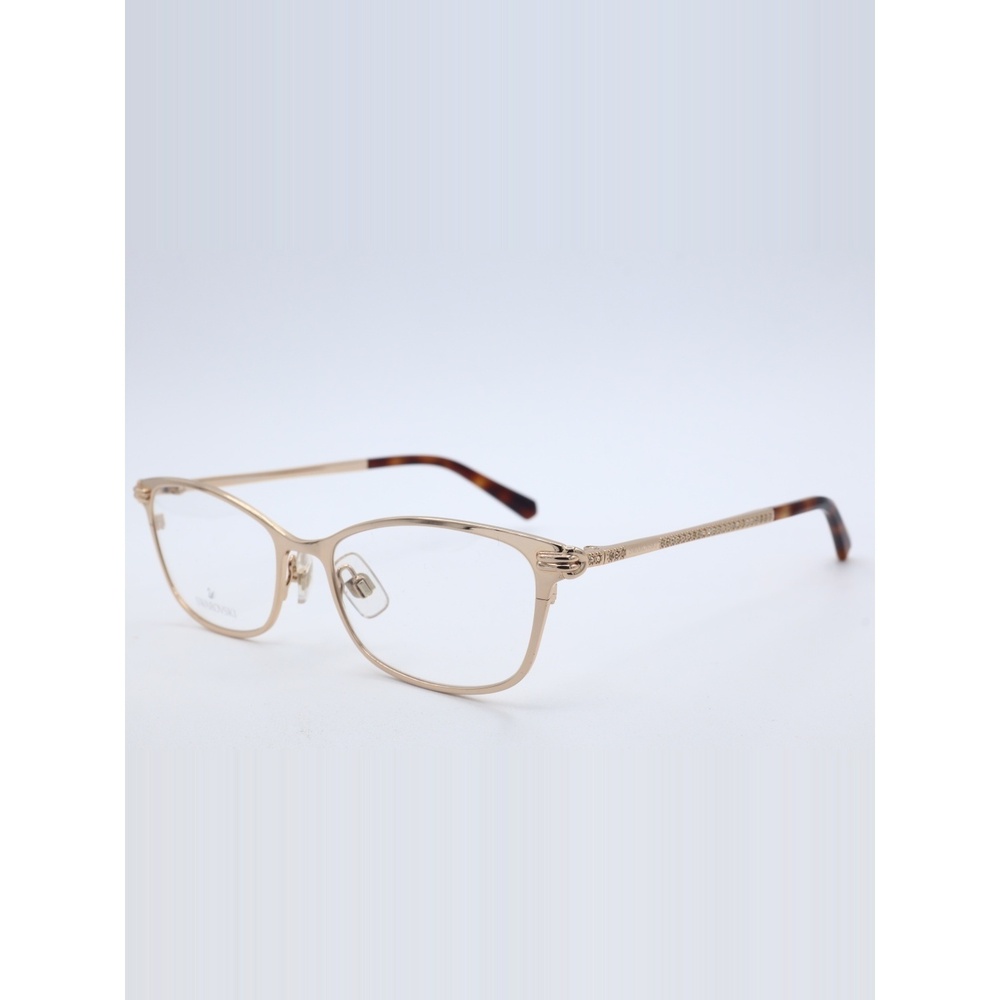 Swarovski SK5318 032 Shiny Gold Metal Optical Eyeglasses Frame 51-16-135